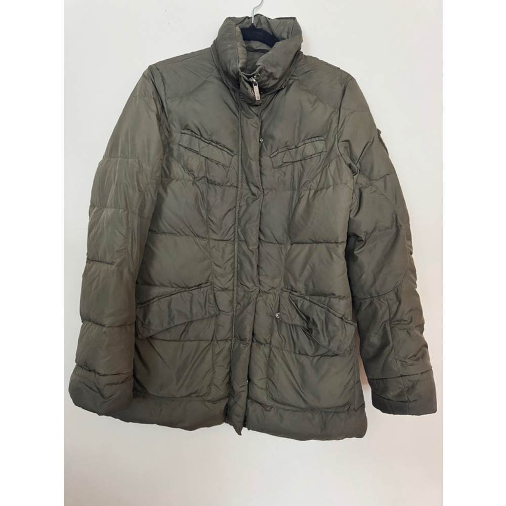 ADD Polyamide Puffer Jacket Size S Green